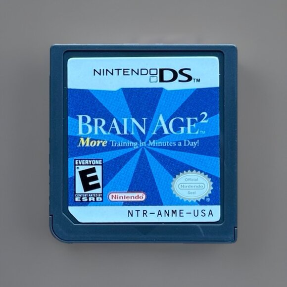 Brain Age 2: More Training in Minutes a Day (Nintendo DS, 2007) Working Tested - Picture 9 of 11
